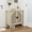 Brown04, variant on BSHTI Hollow-Carved 3 Drawer Cabinet Dresser Storage Chest with Metal Handles For Living Room Bedroom