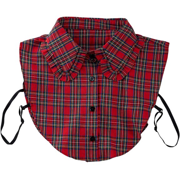 Adorable Fake Collar Fashionable Shirt Collar Detachable Half Shirt for Dress Blouse Sweater Collarless Clothes Accessory
