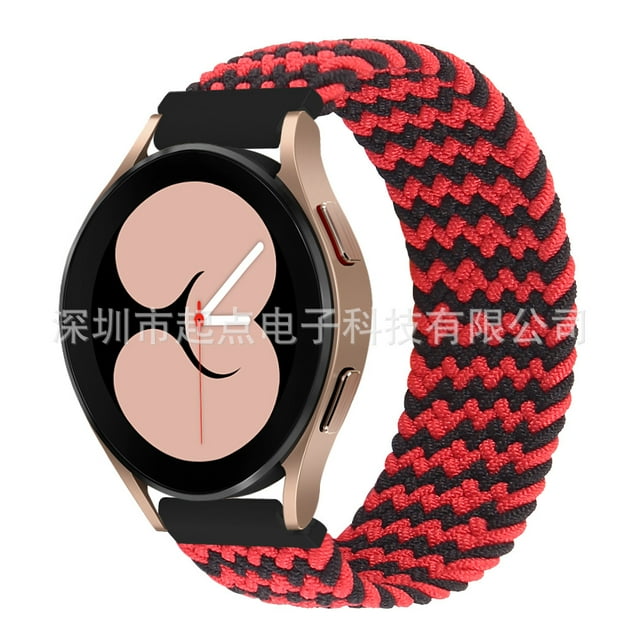 DEELLEEO For galaxy watch4 /classic Watch Strap Single Lap Nylon Woven Strap