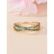 thumbnail image 3 of 1pc Trendy And Simple Micro Inlaid Cubic Zirconia Ring, Perfect For Holiday Gift, 3 of 4