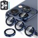 thumbnail image 1 of Chenchen for iPhone 15 Pro/iPhone 15 Pro Max Camera Lens Protector, [Scratch Resistant] 9H Tempered Glass Camera Cover Screen Metal Ring Case Camera Protection Screen Protector Cover Film Accessories, 1 of 1