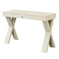 thumbnail image 4 of Convenience Concepts Newport 30 inches Tall 1 Drawer Desk, Ivory, 4 of 8