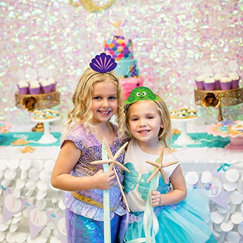 Ciyvolyeen Sea Animal Party Headband Under The Sea Themed Birthday Party Favors For Kids Costumes Dress Up Party Walmart Com Walmart Com