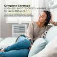 thumbnail image 4 of TCL 5,000 BTU Smart Portable Air Conditioner, White, W5P93, 4 of 17