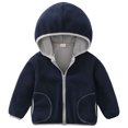thumbnail image 1 of Fashionable And Soft Polar Fleece Jacket For Boys And Girls With Hood And Hidden Pockets, 1 of 8