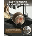 thumbnail image 4 of Cooks Standard Classic Nonstick Hard Anodized Cookware Set, Pots and Pans Kitchen Set Includes Saucepans, Stockpot, Frying Pans, Lids, Induction Compatible, 8-Piece, Bronze, 4 of 7