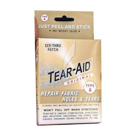 - Tear Aid D-ROLL-A-20 Boat Repair Patch Kit for Canvas, Rubber, Neoprene & More