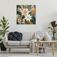 thumbnail image 3 of Stupell Industries Boho Flower Pattern Botanical & Floral Painting Gallery Wrapped Canvas Art Print Wall Art, 30 x 30, 3 of 8