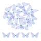 thumbnail image 1 of 20Pack Apliques de Mariposa de Malla Transparente, Parches de Mariposas de 50mm, Azul Claro Púrpura, 1 of 7