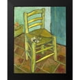 thumbnail image 2 of Vintage Apple Collection 15x18 Black Modern Framed Museum Art Print Titled - Van Gogh-Vincents Chair with His Pipe, 2 of 5