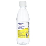 Equate Magnesium Citrate Saline Laxative, Lemon Flavor, 10 oz