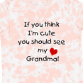 thumbnail image 4 of Inktastic If You Think I'm Cute You Should See My Grandma Boys or Girls Toddler T-Shirt, 4 of 5