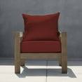 thumbnail image 2 of Textured Solid Henna Deep Seating Cushion Set, 2 of 8
