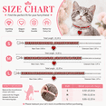 thumbnail image 6 of Crystal Gem Pet Necklace, Rhinestone Heart Pendant Dog Cat Collar for Daily Wear, Multiple Sizes, 6 of 7