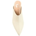 thumbnail image 5 of Journee Womens Shiyza Mules High Stiletto Pointed Toe Pumps, 5 of 10