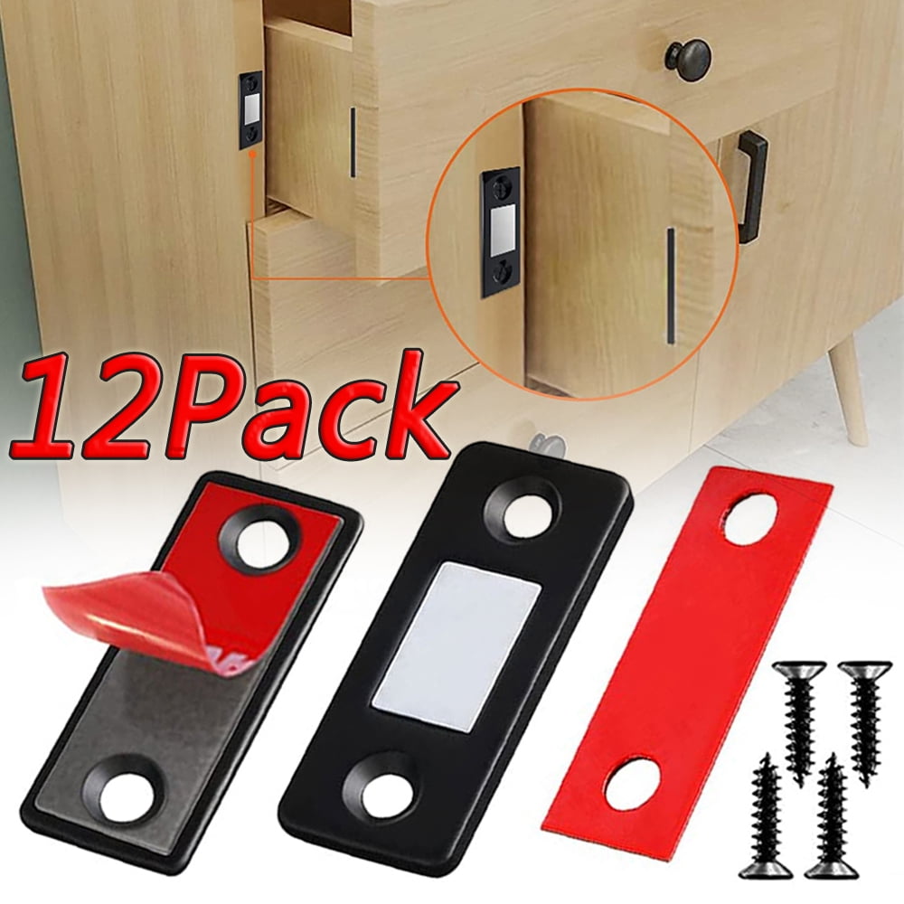 12Pack Catch, UltraThin Door Closer for