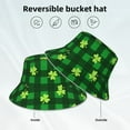 thumbnail image 5 of Daiia Happy St. Patrick's Day5 Pattern Bucket Hat - Trendy Cotton Sun Hat for Beach, Golf, Fishing - Fun Outdoor Vacation Boonie for Men and Women, 5 of 9