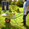 thumbnail image 5 of 2 PCS Wheelbarrow Handle Grips – 30mm Inner Diameter Non-Slip Wheel Barrow Rubber Handle Grips – 126 mm Long Wheelbarrow Handlebar Covers Replacement – Easy Install Soft Handlebar Covers, 5 of 5
