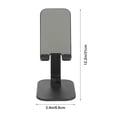 thumbnail image 3 of 1pc ABS Silicone Phone Holder Desktop Tablet Computer Rack for Home Offices, 3 of 5
