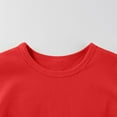 thumbnail image 5 of Viluyesy Boys T-Shirt, Crew Neck Short Sleeve Soild Color Summer Casual Cotton Basic Tee Red 2T, 5 of 6