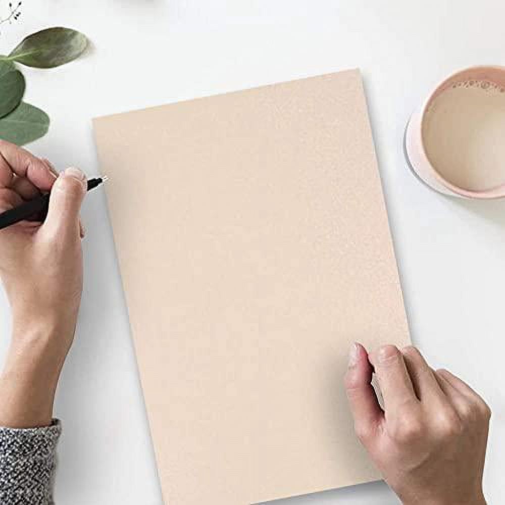 JAM Paper Parchment Legal Paper, 8.5 x 14, 100 per Pack, 24lb Natural Recycled