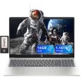 thumbnail image 1 of HP 15.6" FHD Anti-Glare Laptop, Intel i3-N305, 16GB RAM, 1.16TB Storage(1TB SSD+160GB Docking Station Set), Intel UHD Graphics, Fingerprint Reader, Num Pad, HD Camera, Wi-Fi 6, Win 11, Silver, 1 of 7