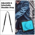 thumbnail image 6 of FJLBDE Case for iPad (A16) 11th Gen 2025/ iPad 10th Gen 10.9 Inch 2022 with 360 Rotating Stand, Shoulder Strap, Heavy Duty Shockproof Cover, Sky Blue, 6 of 7