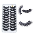 thumbnail image 4 of 10Pairs False Eyelash Natural 3D Fluffy Eyelash Extensions Soft Wispy Eyelashes, 4 of 9