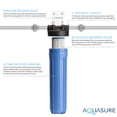 thumbnail image 2 of Aquasure Fortitude V Series 20" x 4.5"High Flow Whole House 30 Micron Pleated Sediment Water Filter System (AS-F120PS), 2 of 4