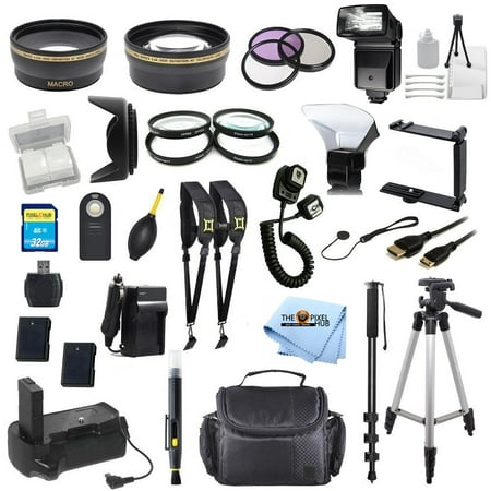 EVERYTHING YOU NEED Package for Nikon D3100, D3200, D5100, D5200 DSLR