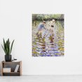 thumbnail image 2 of Bogdanov-belsky Young Boys Fishing Minnows Painting Water Ripple Extra Large Art Print Wall Mural Poster Premium XL, 2 of 3