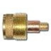 Radnor Model 45V64S 3/32'' Stubby TIG Gas Lens Collet Body For Radnor 9, 20, 22 And 25 Series Torches