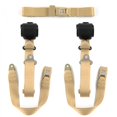 thumbnail image 1 of Chevy Cavalier 1982-1994 Standard 3 Point Tan Retractable Bench Seat Belt Kit - 3 Belts, 1 of 1