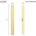 thumbnail image 4 of LEEKI - 60 Inches Modern Outdoor Light Fixture - Rectangular Exterior Light Fixture - 19W 3000K - IP65 Anti Rust - Gold, 4 of 8