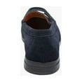 thumbnail image 7 of Men's Stacy Adams Palladian Moc Toe Slip On Shoes Navy Suede 25549-415, 7 of 7