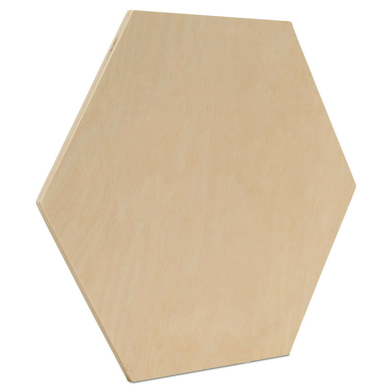 4x4 Wooden Squares for Crafts, Unfinished Wood Cutouts with Rounded Corners  for DIY Coasters (36 Pack) 
