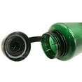 Ozark Trail 32 oz Green Plastic Water Bottle with Wide Mouth and Flip