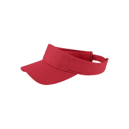 Top Headwear Moisture-Wicking Poly-Mesh Visor Cap (Best Top Truck Cap)