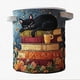 thumbnail image 2 of Embroidered Quilted Laundry Basket With Handles Foldable Polyester Storage Bucket Reinforced Handle Large Capacity For Clothes Towels Home Bathroom Bedroom Organizer, 2 of 7