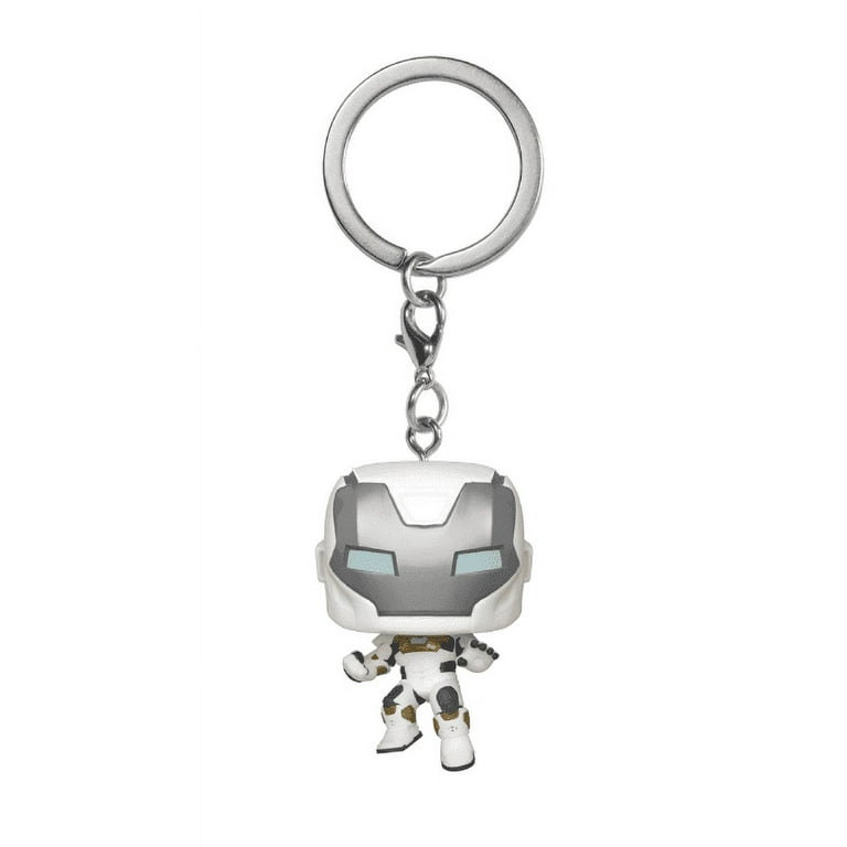 Funko Pocket POP Keychain Marvel Avengers Iron Man White Suit Walmart