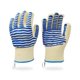 thumbnail image 1 of 1 par de guantes de barbacoa de hilo de algodón de silicona antideslizantes lavables herramientas de barbacoa al aire libre ignífugas de 500 grados Inevent HA010753-00, 1 of 7