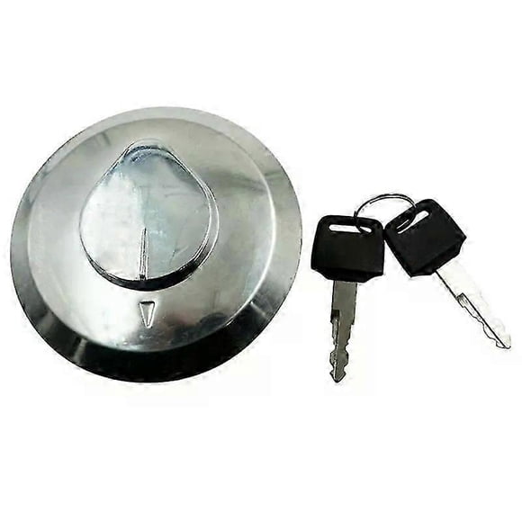 Motorcycle Parts Replacement Aluminium Fuel Gas Tank Cover Lock Gas Cap Set With Two Keys Suitable for Honda King 125 CBT125