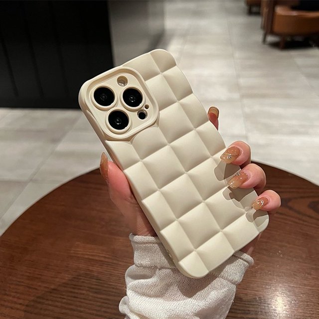 Funda De TPU Suave De Bloque Creativo Para IPhone 14 13 12 11 Pro Max 14Plus Cobertura Completa Para Prevención De Caídas
