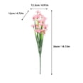thumbnail image 2 of HONMEET 10 Pcs Artificial Faux Flowers for Home Decoration, Wedding, Craft Supplies, Office, Table Centerpieces, 2 of 8