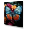 thumbnail image 2 of Designart "Butterfly Pearly Designs And Purple" Animals Butterfly Wall Decor, 2 of 7