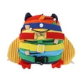thumbnail image 1 of Juguetes de tablero con hebilla, cremallera con patrón de animales para niños, juguete educativo para niños, juguetes de vestir para niños diseñados para el futuro, 1 of 14