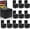 Black, variant on 12 Pack Raffle Ticket Box Black Cardboard Suggestion Box with Slot Donation Ballot Boxes for Fundraising Collecting Business Card Voting Contest, 6 x 6 x 6 Inches