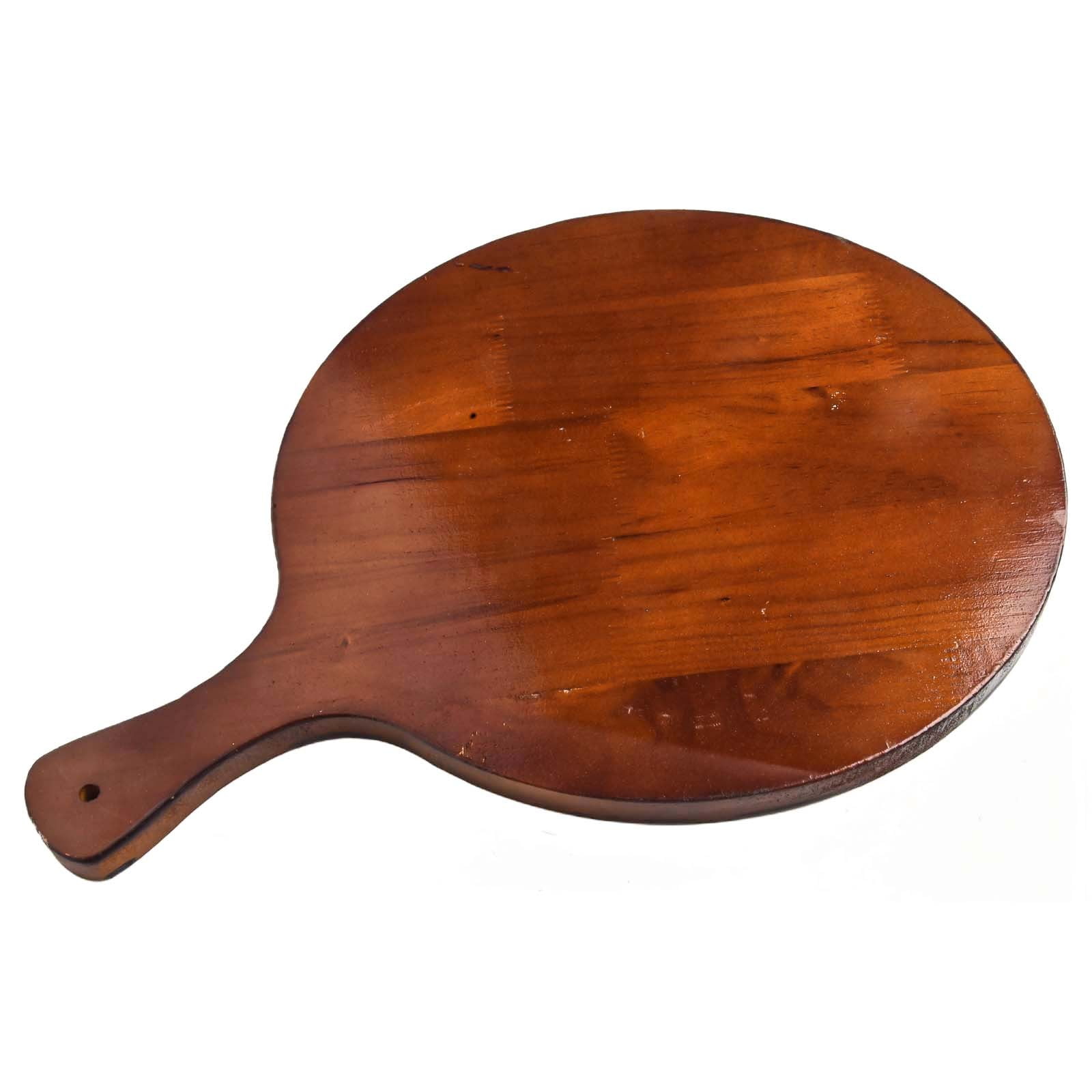 Deviled Egg Platter, Wooden Deviled Egg Tray 16 Holes Round Egg Holder