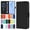 black, variant on For Boost MobIle Cricket Magic2 Debut S3 Outlast icon 6 Phone Case Leather Wallet Case with Card Holder Phone Cover For Boost MobIle Cricket