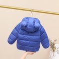 thumbnail image 4 of Landzoo Kids Girls Boys Puffer Jacket, Lightweight Bear Ear Hooded Winter Coat, for Baby Down Outerwear, 4 of 4